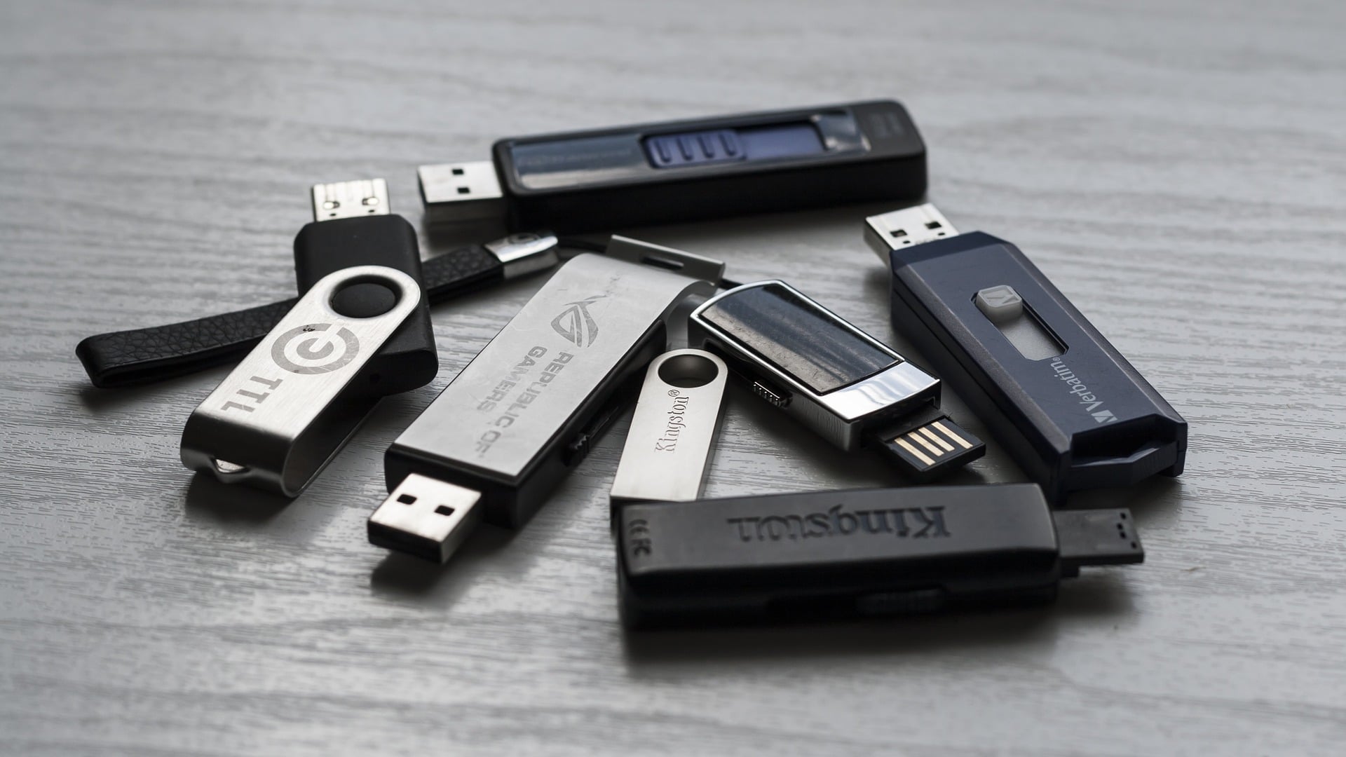 USB Sticks sind die beliebteste Form der externen Speicherung.